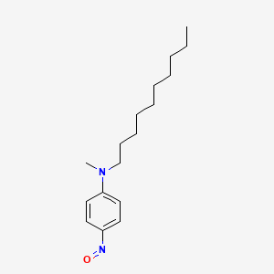 molecular formula C17H28N2O B14253482 N-Decyl-N-methyl-4-nitrosoaniline CAS No. 185221-74-3