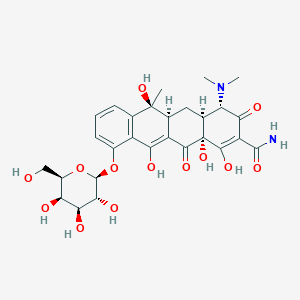 molecular formula C28H34N2O13 B1425360 Tetracycline 10-O-B-D-galactopyranoside CAS No. 319426-63-6