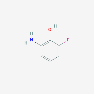 molecular formula C6H6FNO B142537 2-氨基-6-氟苯酚 CAS No. 53981-25-2