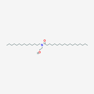 molecular formula C34H69NO2 B14253726 N-(2-Hydroxyethyl)-N-tetradecyloctadecanamide CAS No. 167019-13-8