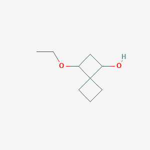 molecular formula C9H16O2 B1425381 3-Ethoxyspiro[3.3]heptan-1-ol CAS No. 1394041-68-9