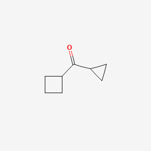 molecular formula C8H12O B1425382 Cyclobutyl(cyclopropyl)methanone CAS No. 14114-01-3