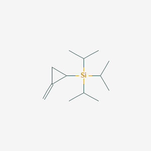 molecular formula C13H26Si B14253822 Silane, (methylenecyclopropyl)tris(1-methylethyl)- CAS No. 405111-96-8