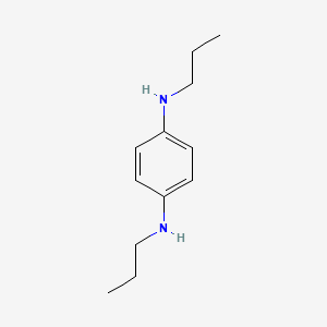 molecular formula C12H20N2 B14253841 N~1~,N~4~-Dipropylbenzene-1,4-diamine CAS No. 183986-25-6