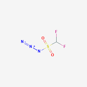 molecular formula CHF2N3O2S B14254044 Difluoromethanesulfonyl azide CAS No. 328395-49-9