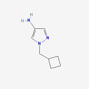 B1425423 1-(cyclobutylmethyl)-1H-pyrazol-4-amine CAS No. 1225065-25-7