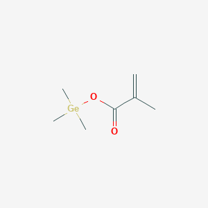 molecular formula C7H14GeO2 B14254349 Trimethyl[(2-methylacryloyl)oxy]germane CAS No. 398130-99-9