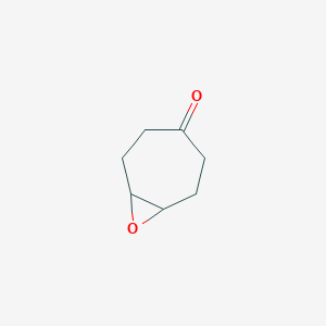 molecular formula C7H10O2 B14254594 8-Oxabicyclo[5.1.0]octan-4-one CAS No. 420787-45-7