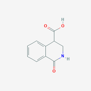 molecular formula C10H9NO3 B1425462 1-Oxo-1,2,3,4-tetrahydroisoquinoline-4-carboxylic acid CAS No. 101301-17-1