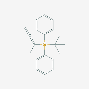 molecular formula C20H24Si B14254675 Silane, (1,1-dimethylethyl)(1-methyl-1,2-propadienyl)diphenyl- CAS No. 389138-22-1