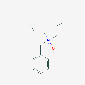 molecular formula C15H25NO B14254908 Benzenemethanamine, N,N-dibutyl-, N-oxide CAS No. 375858-46-1
