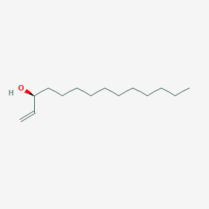 molecular formula C14H28O B14255021 1-Tetradecen-3-ol, (3S)- CAS No. 211310-85-9