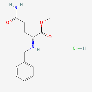 molecular formula C13H19ClN2O3 B1425542 Bzl-Gln-Ome HCl CAS No. 402929-52-6