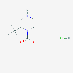 1-Boc-2-tert-Butylpiperazine hydrochloride