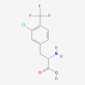3-Chloro-4-(trifluoromethyl)-DL-phenylalanine