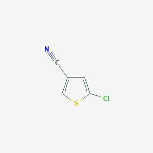 molecular formula C5H2ClNS B1425560 5-Chlorothiophene-3-carbonitrile CAS No. 1108712-56-6