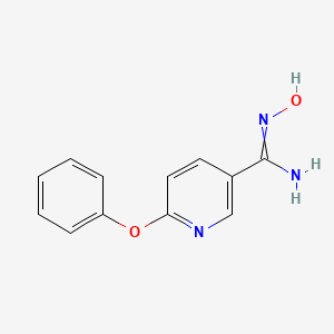N'-Hydroxy-6-phenoxypyridine-3-carboximidamide