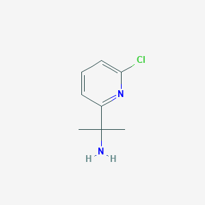 2-(6-Chloropyridin-2-YL)propan-2-amine