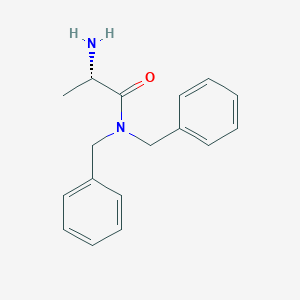 molecular formula C17H20N2O B14255667 N,N-Dibenzyl-L-alaninamide CAS No. 170033-63-3