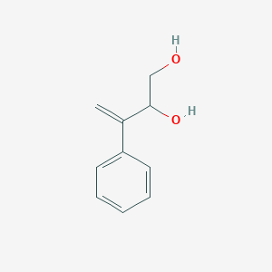 molecular formula C10H12O2 B14255715 3-Butene-1,2-diol, 3-phenyl- CAS No. 188481-67-6