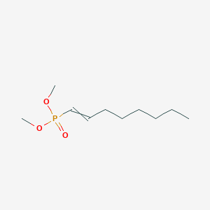 molecular formula C10H21O3P B14255733 Dimethyl oct-1-EN-1-ylphosphonate CAS No. 174781-90-9