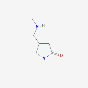 1-Methyl-4-[(methylamino)methyl]-2-pyrrolidinone