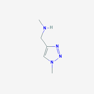 methyl[(1-methyl-1H-1,2,3-triazol-4-yl)methyl]amine