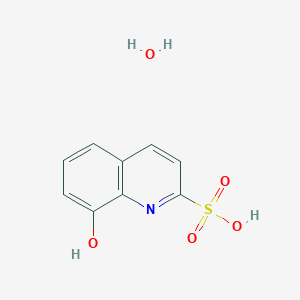 8-Hydroxy-2-quinolinesulfonic acid monohydrate