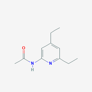 molecular formula C11H16N2O B14256025 N-(4,6-Diethylpyridin-2-yl)acetamide CAS No. 185417-61-2