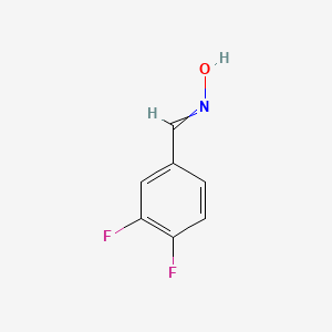 molecular formula C7H5F2NO B1425618 N-[(3,4-Difluorophenyl)methylidene]hydroxylamine CAS No. 238743-29-8