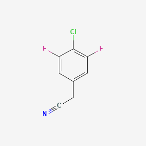 2-(4-Chloro-3,5-difluorophenyl)acetonitrile