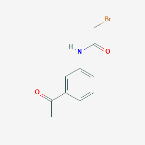 N-(3-acetylphenyl)-2-bromoacetamide