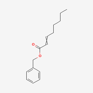 molecular formula C15H20O2 B14256665 Benzyl oct-2-enoate CAS No. 176247-34-0