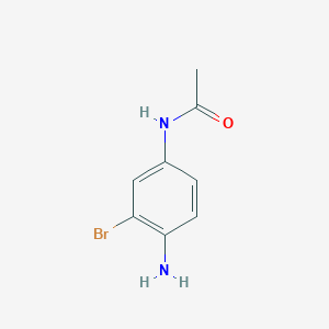 molecular formula C8H9BrN2O B1425681 N-(4-氨基-3-溴苯基)乙酰胺 CAS No. 860745-87-5