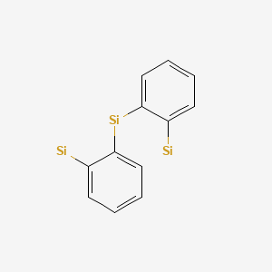 molecular formula C12H8Si3 B14256924 CID 15909674 CAS No. 388574-87-6