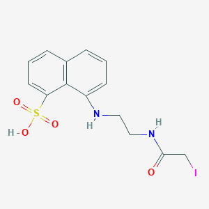 N-(Iodoacetylaminoethyl)-8-naphthylamine-1-sulfonic acid