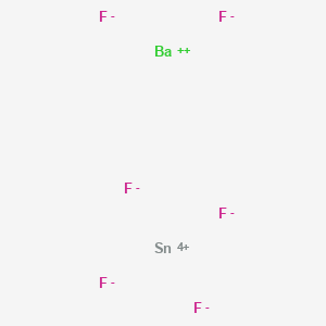 molecular formula BaF6Sn B14257015 barium hexafluorostannate(IV) CAS No. 239079-33-5