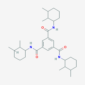 molecular formula C33H51N3O3 B14257027 N~1~,N~3~,N~5~-Tris(2,3-dimethylcyclohexyl)benzene-1,3,5-tricarboxamide CAS No. 436149-38-1