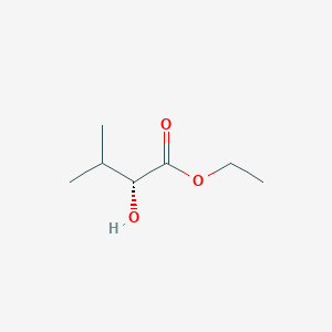 molecular formula C7H14O3 B142572 (R)-Ethyl 2-hydroxy-3-methylbutanoate CAS No. 129025-85-0