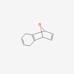molecular formula C10H10O B14257244 1,4,5,8-Tetrahydro-1,4-epoxynaphthalene CAS No. 185421-34-5