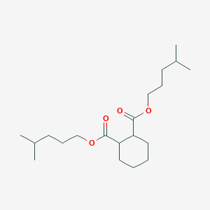 molecular formula C20H36O4 B14257264 Bis(4-methylpentyl) cyclohexane-1,2-dicarboxylate CAS No. 331673-21-3