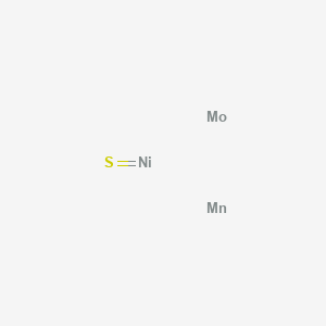 molecular formula MnMoNiS B14257286 Manganese;molybdenum;sulfanylidenenickel CAS No. 174462-51-2