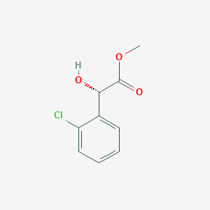 molecular formula C9H9ClO3 B142573 2-Chloromandelic Acid Methyl Ester CAS No. 32345-60-1