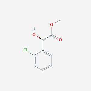 molecular formula C9H9ClO3 B142573 Methyl (S)-o-Chloromandelate CAS No. 32345-60-1