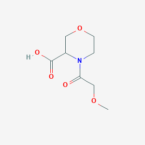 4-(Methoxyacetyl)morpholine-3-carboxylic acid