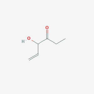 molecular formula C6H10O2 B14257407 4-Hydroxyhex-5-en-3-one CAS No. 264883-37-6