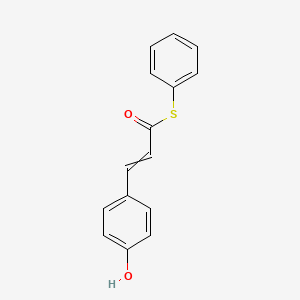 molecular formula C15H12O2S B14257421 S-phenyl 3-(4-hydroxyphenyl)prop-2-enethioate CAS No. 171781-65-0