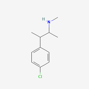 molecular formula C11H16ClN B1425772 [3-(4-Chlorophenyl)butan-2-yl](methyl)amine CAS No. 21900-14-1