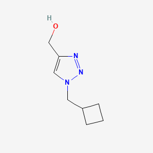 molecular formula C8H13N3O B1425783 [1-(环丁基甲基)-1H-1,2,3-三唑-4-基]甲醇 CAS No. 1490550-10-1