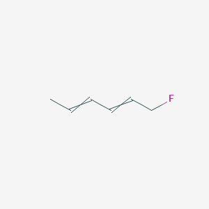 molecular formula C6H9F B14257847 1-Fluorohexa-2,4-diene CAS No. 207306-24-9
